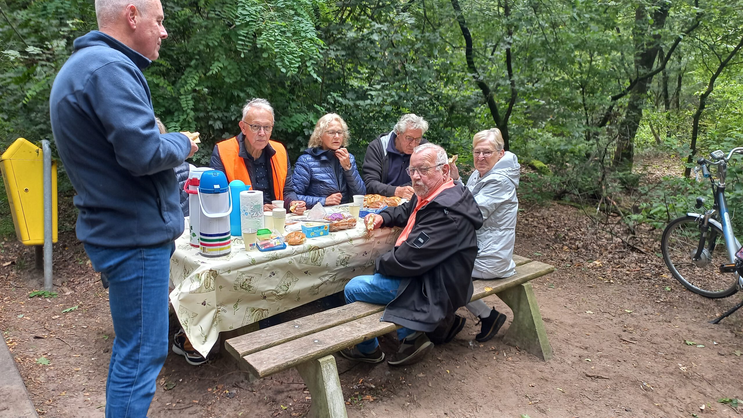 Fietstocht met picknick